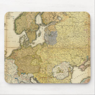 Mousepad Mapa Etnográfico da Europa