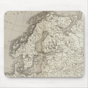 Mousepad Mapa europeu sem cor