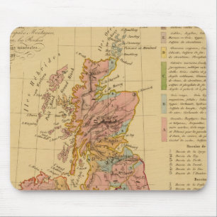 Mousepad Mapa físico-mineralógico