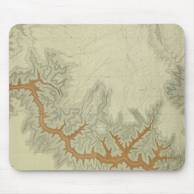 Mousepad Mapa Geológico Composto do Planalto do Kaibab (Frente)