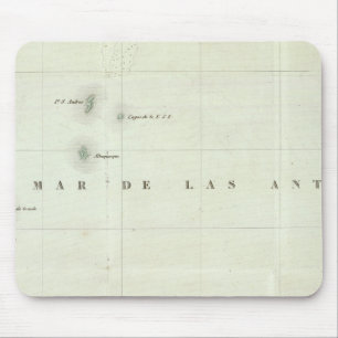 Mousepad Mapa gravado do Panamá