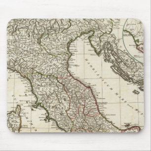Mousepad Mapa Italiano Clássico