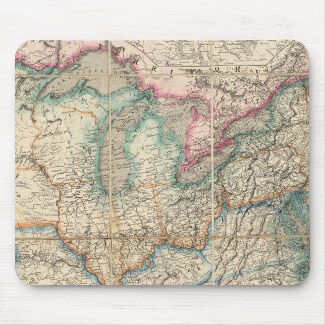 Mousepad Mapa Militar Do Mundo Dos Estados Unidos (Frente)