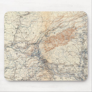Mousepad Mapa militar, WT Sherman