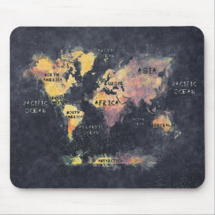 mousepad mapa mundial