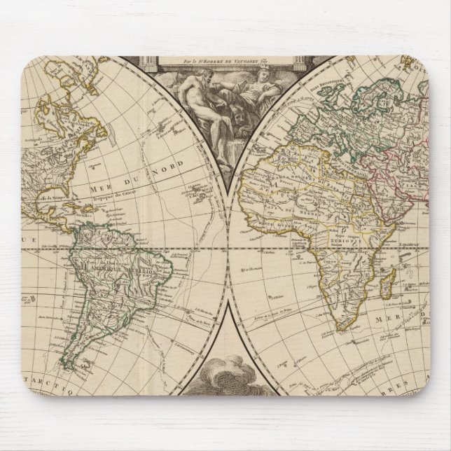 Mousepad Mapa Mundial 9 (Frente)