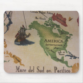 Mousepad Mapa Mundial - América