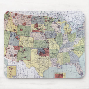 MOUSEPAD MAPA: RESERVAS, 1892