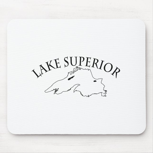Mousepad Mapa Superior do Lago (Frente)