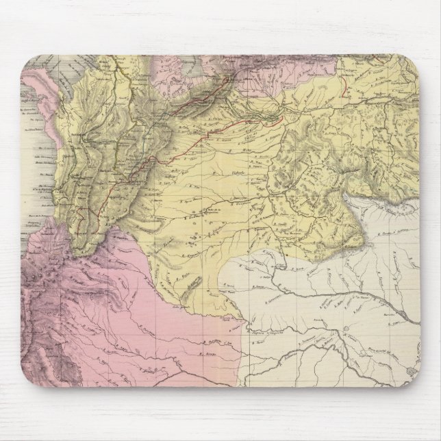 Mousepad Mapas militares históricos da Venezuela (Frente)