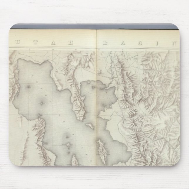 Mousepad Mapas topográficos compostos IV (Frente)