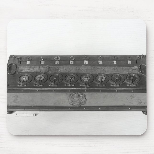 Mousepad Máquina calculadora inventada (Frente)