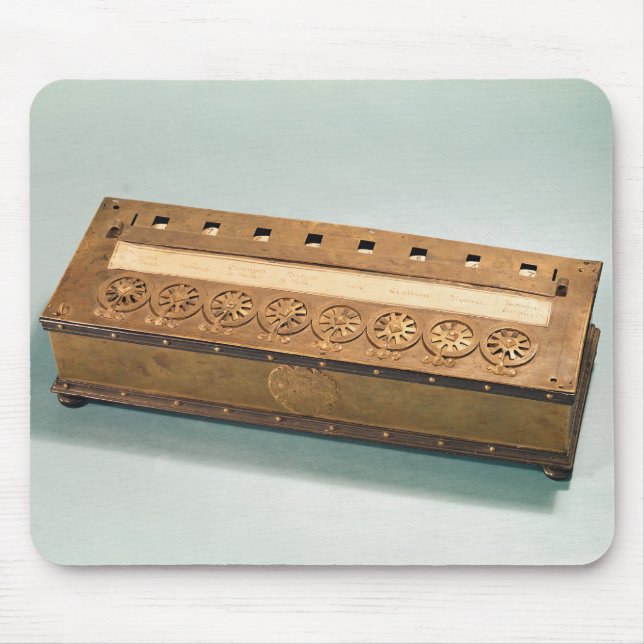 Mousepad Máquina calculadora inventada por Blaise Pascal (Frente)