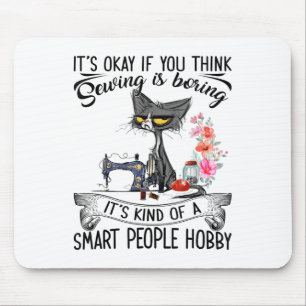 Mousepad Máquina de Costura Artesanato Quilting Costureira 