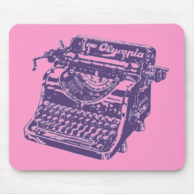 Mousepad Máquina de Digitalização Roxa (Frente)