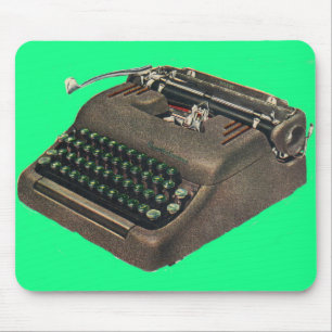 Mousepad máquina de escrever adiantada da corona de Smith