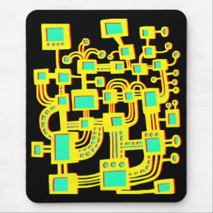 Mousepad Máquina estrangeira - cor