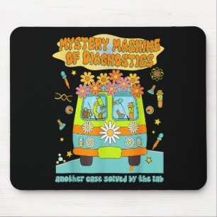 Mousepad Máquina Misteriosa De Diagnóstico Laboratório Tecn