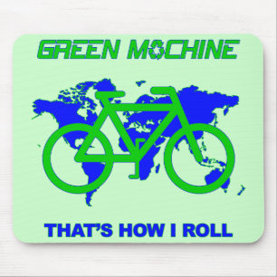 Mousepad Máquina verde