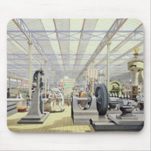 Mousepad Maquinaria movente, 'de Dickinson detalhado