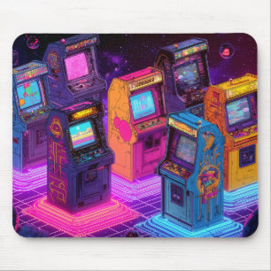Mousepad Máquinas De Arcade Retro