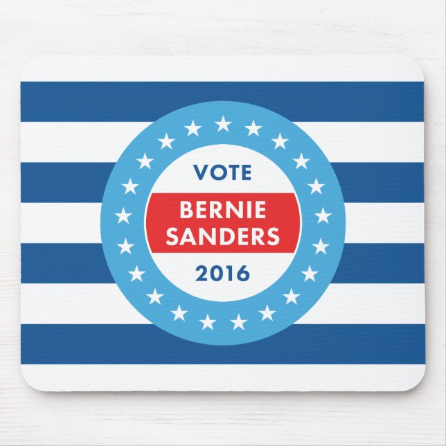 Mousepad Máquinas de lixar 2016 de Bernie (Frente)