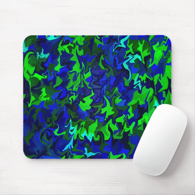 Mousepad Mar brilhante...... (Com mouse)