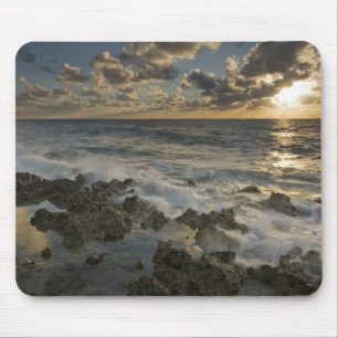 Mousepad Mar do Caribe, Ilhas Cayman. Ondas batendo 2
