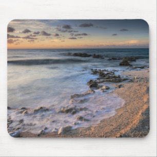 Mousepad Mar do Caribe, Ilhas Cayman. Ondas quebrando