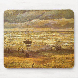 Mousepad Mar em Scheveningen por Vincent van Gogh