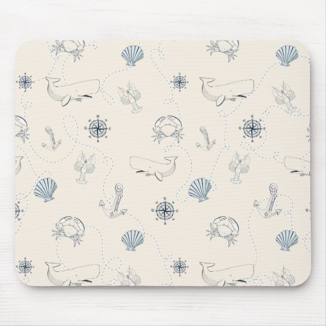 Mousepad Mar náutico (Frente)