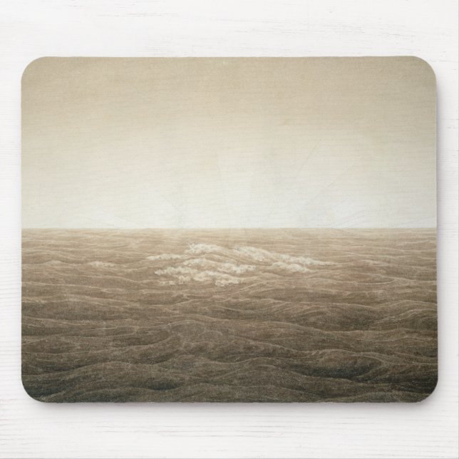 Mousepad Mar no nascer do sol, 1828 (Frente)