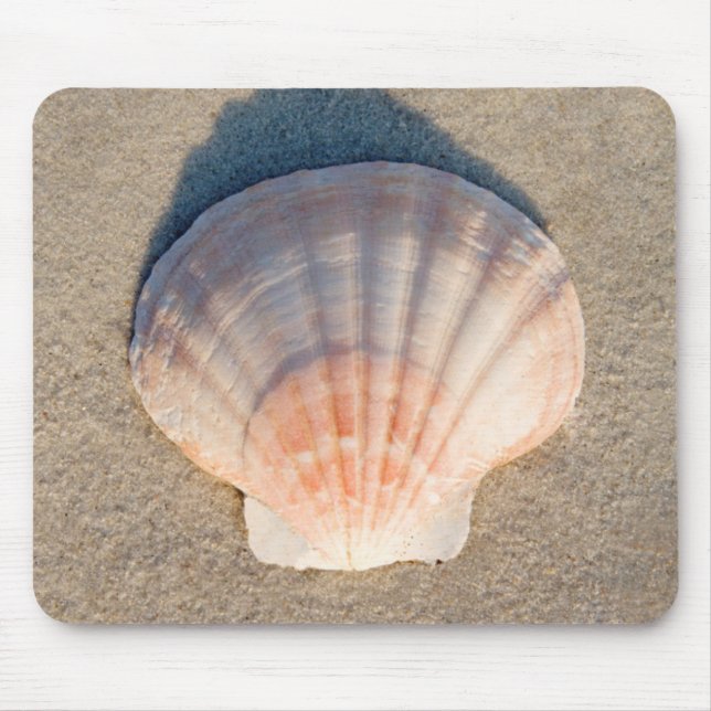 Mousepad Mar Shell que coloca no Sandy Beach (Frente)