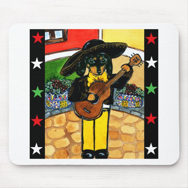 Mousepad Marachi Doxie (Frente)