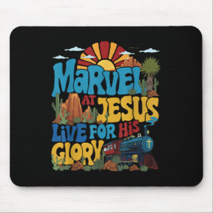 Mousepad Maravilha Em Jesus Vbs 2025 Viva Para A Glória De