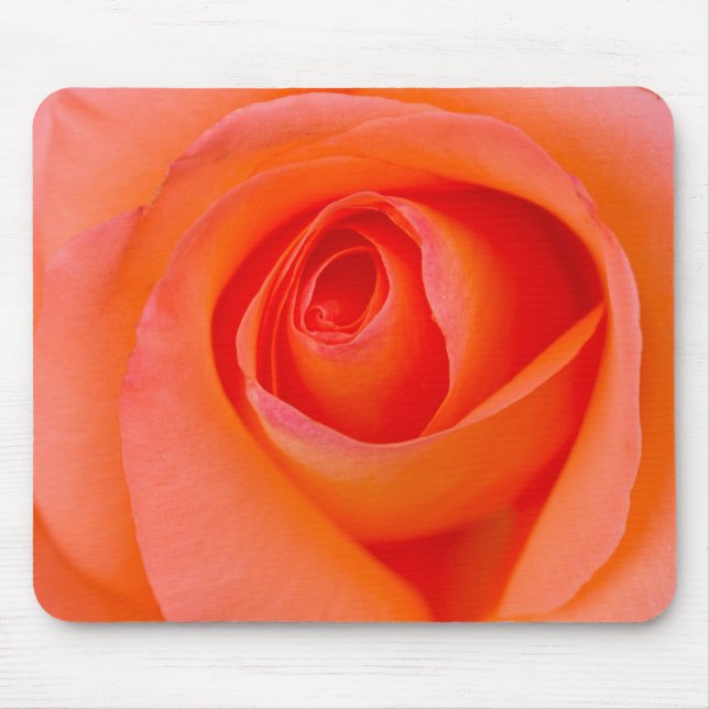 Mousepad Maravilhoso Rosa Laranja Bud (Frente)