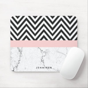 Mousepad Marble & Chevron