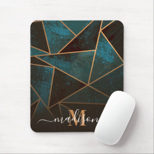 Mousepad Marble Geométrico Abstrato