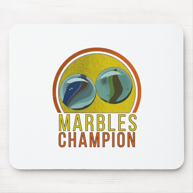 Mousepad Marbles Champion (Frente)
