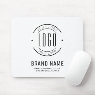 Mousepad Marca comercial do logotipo personalizado moderno