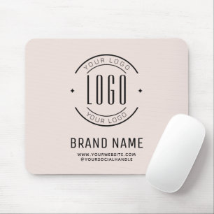 Mousepad Marca comercial do logotipo personalizado moderno