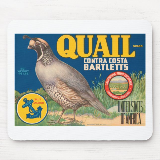 Mousepad Marca Contra Costa Bartletts (Frente)