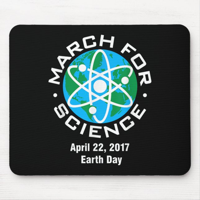 Mousepad Marcha Pela Ciência — Dia Da Terra 2017 (Frente)
