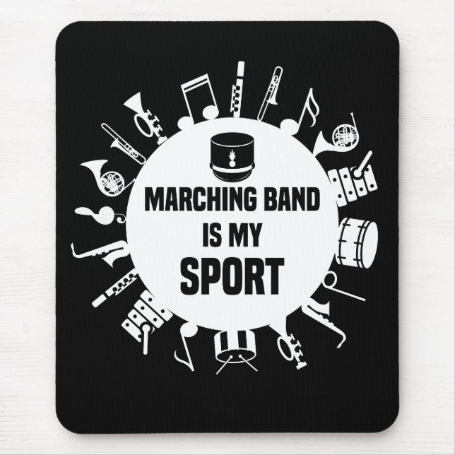 Mousepad Marchar Banda É Meu Esporte (Frente)