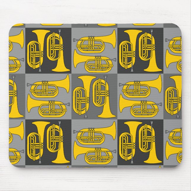 Mousepad Marching Baritone Crosshatch (Frente)