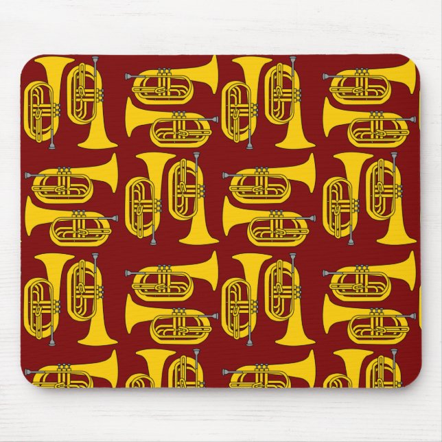 Mousepad Marching Baritone Crosshatch (Frente)