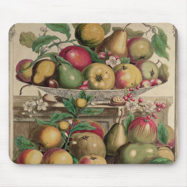 Mousepad Março, 'de doze meses das frutas (Frente)