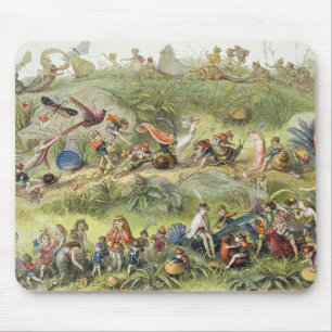 Mousepad Março triunfal do Duende-Rei, ilustração de