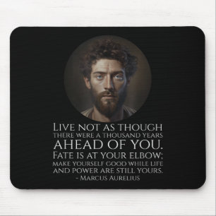 Mousepad Marcus Aurelius Stoicismo - Filosofia Estática Rom