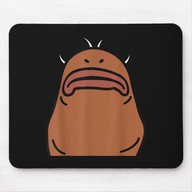 Mousepad Marcus The Worm Halloween Costume  (Frente)